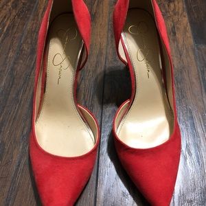 Jessica Simpson Red Pumps